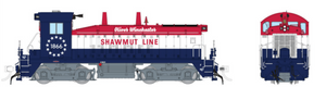 Rapido ~ HO Scale ~ EMD SW9 ~ Pittsburg & Shawmut #1866 ~ DC Silent ~ 27109