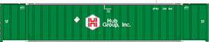 Intermountain ~ HO Scale ~ 53 Foot Container 2-Pack ~ HUB Group #244544, #244926 ~ 30621-09