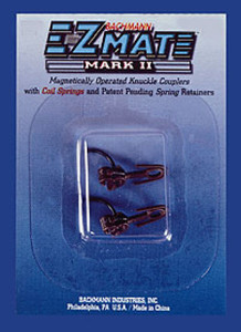 Bachmann ~ HO Scale ~ E-Z Mate Mark II Center Shank ~ 12 Pairs Per Card ~ Short ~ 78026-12