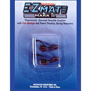 Bachmann ~ HO Scale ~ E-Z Mate Mark II Overshank - Long ~ 12 Pairs Per Card ~ 78021-12