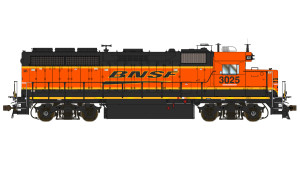 Class One Model Works ~ HO Scale ~ EMD GP40-2 1A3 ~ BNSF #3025 ~ DC/DCC Ready ~ LM00403