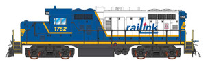 Intermountain ~ HO Scale ~ GP10 Paducah ~ Railink #1752 ~ DCC Non-Sound ~ 49819-01