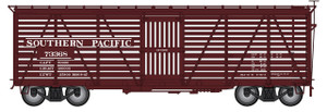 Intermountain ~ HO Scale ~ Harriman 40' Stock Car ~ Southern Pacific #73524 ~ 39002-29
