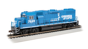 Bachmann ~ HO Scale ~ EMD GP38-2 ~ Conrail #7889 ~ DCC Ready ~ 61722