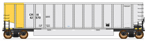 Intermountain ~ HO Scale ~ 14 Panel Coalporter ~ Citicorp Railmark CRIX #42409 ~ 4401026-01