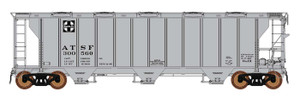 Intermountain ~ HO Scale ~ ACF 2927 Covered Hopper ~ Atchison, Topeka & Santa Fe #300552 ~ 449001-01