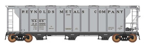 Intermountain ~ HO Scale ~ ACF 2927 Covered Hopper ~ Reynolds Metals NAHX #33044 ~ 449004-04