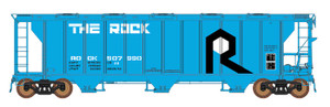 Intermountain ~ HO Scale ~ ACF 2927 Covered Hopper ~ Rock Island #507990 ~ 449010-01