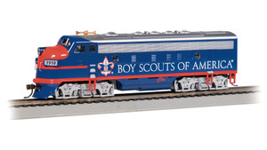 Bachmann ~ HO Scale ~ EMD F7-A ~ Boy Scouts of America #1910 ~ DCC Ready ~ 63712