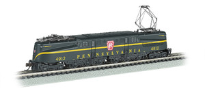 Bachmann ~ N Scale ~ GG-1 ~ Pennsylvania Railroad #4912 ~ Brunswick Green Single Stripe ~ DCC Ready ~ 65251