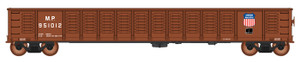 Intermountain ~ HO Scale ~ 52'6" Corrugated Side Gondolas ~ Missouri Pacific / Union Pacific #951012 ~ 4507005-01