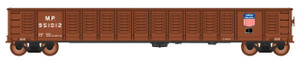 Intermountain ~ HO Scale ~ 52'6" Corrugated Side Gondolas ~ Missouri Pacific / Union Pacific #951189 ~ 4507005-05