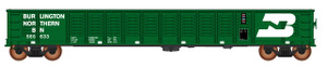 Intermountain ~ HO Scale ~ 52'6" Corrugated Side Gondolas ~ Burlington Northern #565891 ~ 4507008-06
