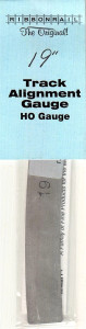 Ribbonrail ~ HO Scale ~ 5" Track Alignment Gauges ~ Curved ~ 19" Radius ~ 19