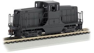 Bachmann ~ HO Scale ~ GE 44-Ton Switcher ~ Painted Unlettered ~ Black ~ DCC Sound ~ 68206