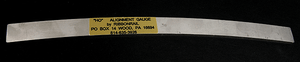 Ribbonrail ~ HO Scale ~ 10" Track Alignment Gauges ~ Curved ~ 36" Radius ~ 170-1036
