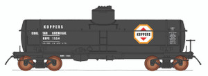 Intermountain ~ HO Scale ~ ACF Type 27 Riveted Tank Car ~ Koppers KOPX #1586 ~ 46340-18