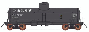 Intermountain ~ HO Scale ~ ACF Type 27 Riveted Tank Car ~ Denver & Rio Grande Western #AX5222 ~ 46351-01