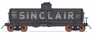 Intermountain ~ HO Scale ~ ACF Type 27 Riveted Tank Car ~ Sinclair SDRX #15837 ~ 46353-04