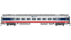 Bachmann ~ HO Scale ~ Siemens Venture Passenger Car ~ Amtrak Midwest SM Coach #4125 ~ 74510