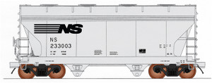Intermountain ~ HO Scale ~ ACF 2-Bay Covered Hopper ~ Norfolk Southern #233003 ~ 46529-19