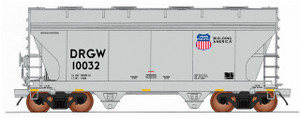 Intermountain ~ HO Scale ~ ACF 2-Bay Covered Hopper ~ Union Pacific SP #490396 ~ 46550-04