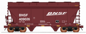 Intermountain ~ HO Scale ~ ACF 2-Bay Covered Hopper ~ BNSF #409135 ~ 46551-06