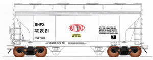 Intermountain ~ HO Scale ~ ACF 2-Bay Covered Hopper ~ Dupont #432651 ~ 46555-06