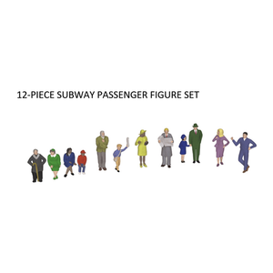 Atlas ~ O Scale ~ Premier ~ Station Platform Passengers ~ 12 Pieces ~ 3009997