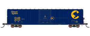 Intermountain ~ HO Scale ~ PS-1 60' Boxcar ~ Chessie System #489924 ~ 46931-01