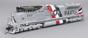 Broadway Limited ~ N Scale ~ EMD SD70ACe ~ US Navy #101 ~ DCC Sound ~ 9982