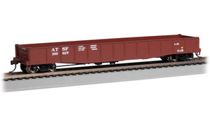 Bachmann ~ HO Scale ~ 50'6" Drop End Gondola ~ ATSF #169627 ~ 74801
