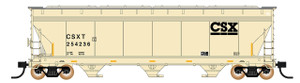 Intermountain ~ HO Scale ~ ACF 4650 Cubic Foot 3-Bay Hopper ~ CSX #254246 ~ 47045-21