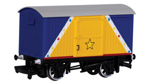 Bachmann ~ HO Scale ~ 12 Ton Van ~ Funfair Blue ~ 77413