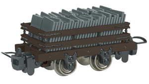 Bachmann ~ HOn30 ~ Narrow Gauge ~ Slate Wagon with load ~ Brown ~ 77316