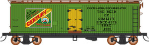 Intermountain ~ HO Scale ~ FGE Wood Refrigerator Car ~ Century Beer #4604 ~ 47726-05