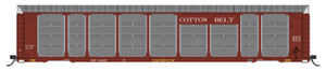 Intermountain ~ HO Scale ~ Tri-Level Auto Rack ~ Cotton Belt #80530 ~ 482104-01
