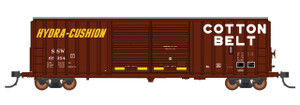 Intermountain ~ HO Scale ~ 50' 5283 Cubic Foot Boxcar ~ Cotton Belt #67512 ~ 48302-22