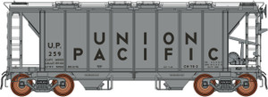 Intermountain ~ HO Scale ~ 1958 Cu. Ft. Covered Hopper ~ Union Pacific #259 ~ 48694-03