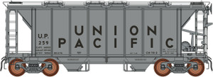 Intermountain ~ HO Scale ~ 1958 Cu. Ft. Covered Hopper ~ Union Pacific #345 ~ 48694-04