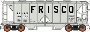 Intermountain ~ HO Scale ~ 1958 Cu. Ft. Covered Hopper ~ Frisco #83816 ~ 48695-06