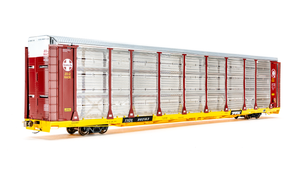 Class One Model Works ~ HO Scale ~ Thrall 20-2 Autorack ~ Type B ~ Santa Fe #TTQX 903539 ~ FC00620