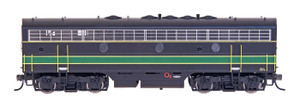Intermountain ~ HO Scale ~ EMD F7B ~ Reading #266B ~ DCC Silent ~ 49565-04