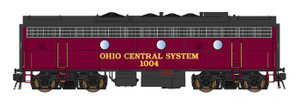 Intermountain ~ HO Scale ~ EMD F7B ~ Ohio Central #1004 ~ DCC Sound ~ 49593S-01