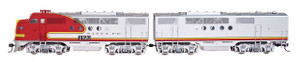 Intermountain ~ HO Scale ~ EMD FT A+B Set ~ Santa Fe #167 C/B ~ DCC Silent ~ 49203-08
