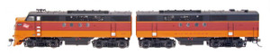 Intermountain ~ HO Scale ~ EMD FT A+B Set ~ Milwaukee Road #45 D/C ~ DCC Silent ~ 49227-08