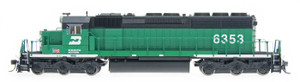 Intermountain ~ HO Scale ~ SD40-2 ~ Burlington Northern #6332 ~ DCC Silent ~ 49321-05