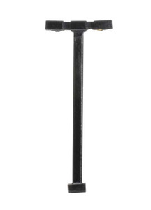 Atlas ~ N Scale ~ Double-Arm Square Light ~ 3-Pack ~ Black ~ Warm White LED ~ 70000189