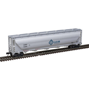 Atlas ~ N Scale ~ Trinity PD5000 Covered Hopper ~ Archer Daniels Midland #51178 ~ 50005666