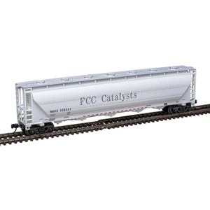 Atlas ~ N Scale ~ Trinity PD5000 Covered Hopper ~ FCC Catalysts NAHX #550361 ~ 50005676